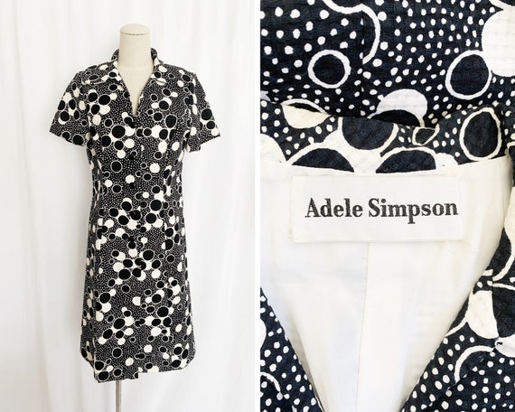 1960s S/M Adele Simpson Dress - image 1