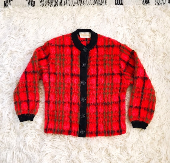 Small Catalina Cardigan with Amazing Shaggy Textur