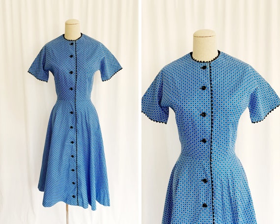 1940’s XS Rick Rack Dress