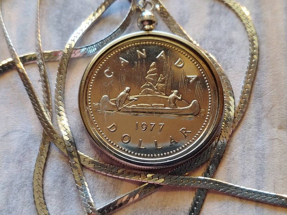 Mint 1977 Canadian Voyageur Explorer Dollar coin … - image 4