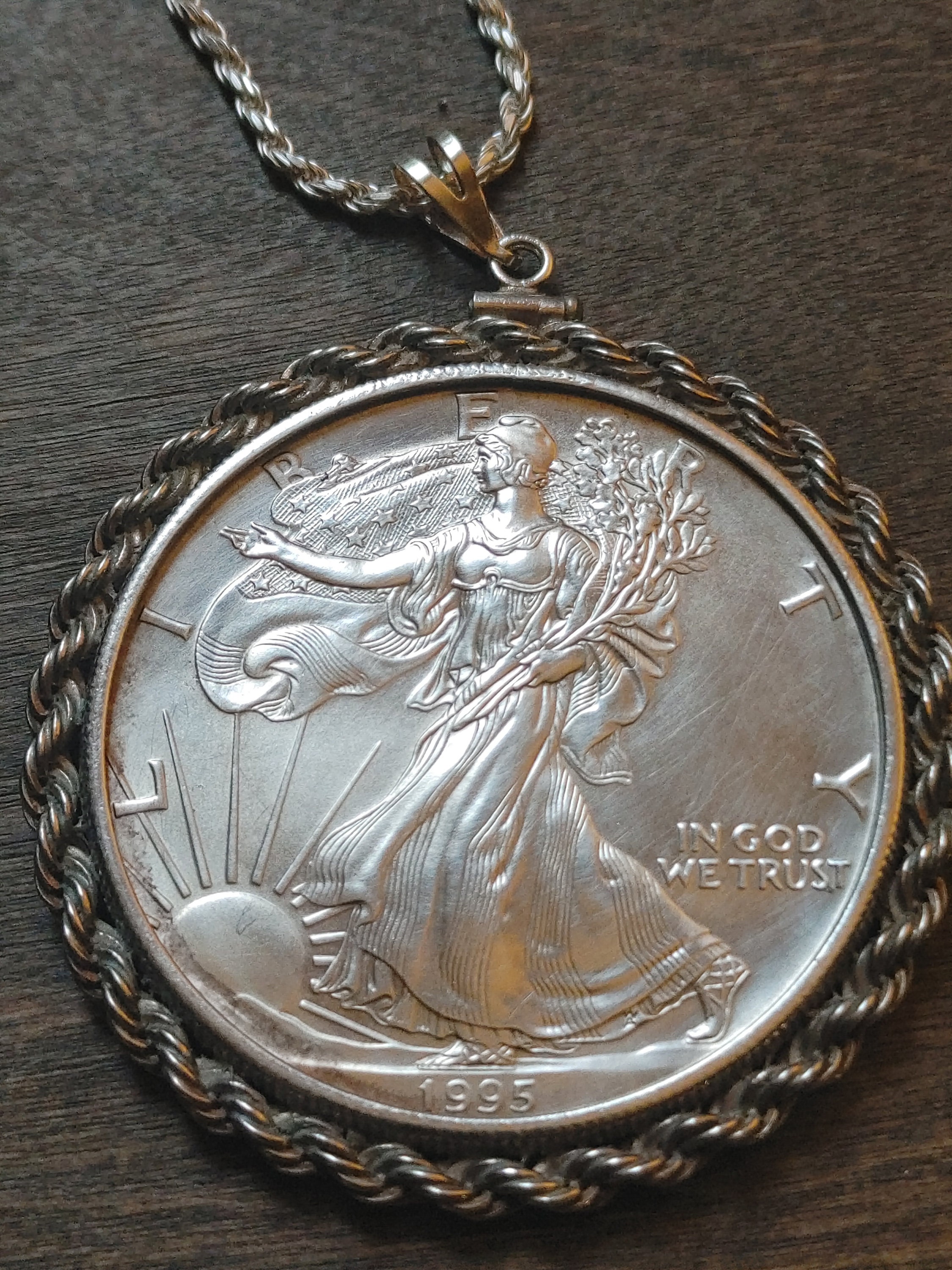 アメリカ 1ドル銀貨 イーグル 1995年 – 野崎コイン