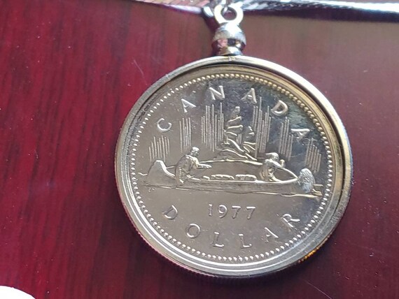 Mint 1977 Canadian Voyageur Explorer Dollar coin … - image 2