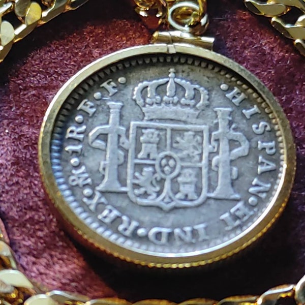 Spanish Gold Coin Etsy