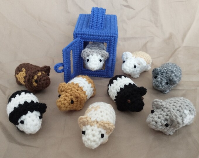 Tiny Hamsters, Crochet Hamsters, Toys, Stuffed Animals, Plushies