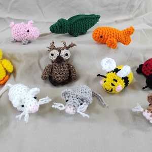 Crochet Little Critters, Toys, Stuffed Animals, Plushies, Amigurumi