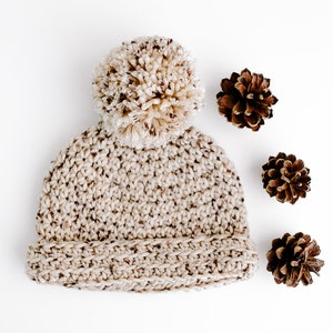 Pom Beanie - Baby Hat - Baby Knit Hat - Knit Hat