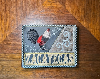 Cartera Vaquera Zacatecas | Ręcznie robiony meksykański portfel rzemieślniczy Zacatecas