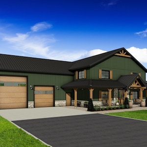 Barndominium Plans (Plan #1000-11), House Plans, Floor Plans, Home Plans, Barndo Plans, Blue Prints, Barndominium Plans