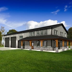 Barndominium Plans (Plan #1000-14), House Plans, Floor Plans, Home Plans, Barndo Plans, Blue Prints, Barndominium Plans