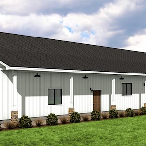 Barndominium Plans (Plan #1000-05), House Plans, Floor Plans, Home Plans, Barndo Plans, Blue Prints, Barndominium Plans