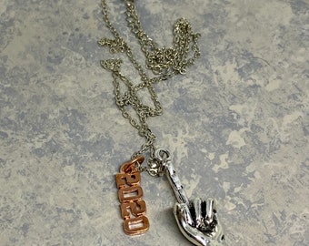 Enough of 2020! 3D Middle Finger and 2020 Charm Necklace