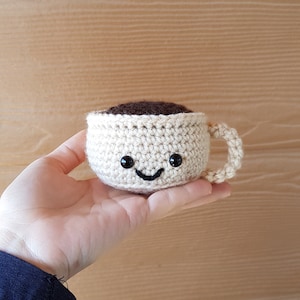 Coffee Cup Crochet Stuffie