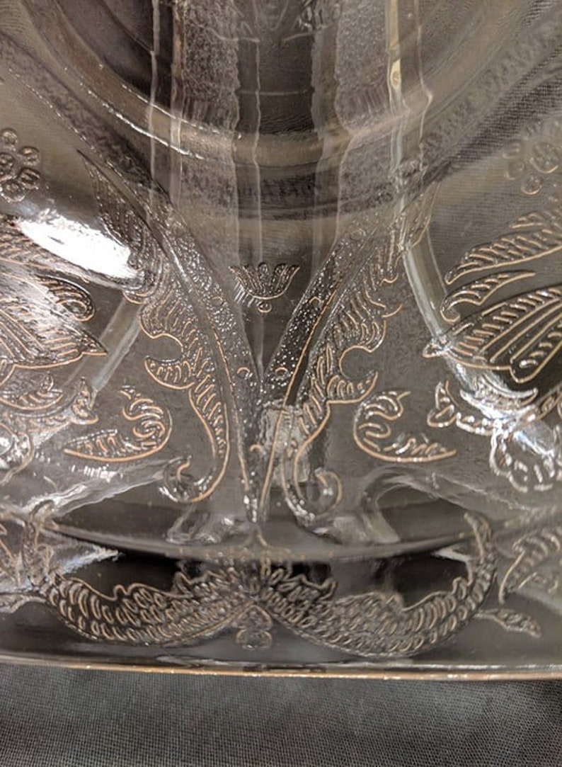 Set of 4 Indiana Glass Pink Depression Glass SoupSaladCereal Bowls in the New Madrid Pattern