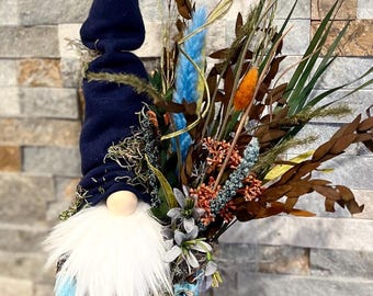 MIlo Rootwhistle - Mountain Man Potted Gnome | Rustic Woodland Home Décor