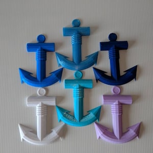 3D Printed Anchor Wall Decoration