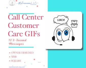 Boost Call Center Employee Engagement | Chat GIFs, Enhance Customer Service Employee Humor Chat Messages, Employee Awards Staff Appreciation