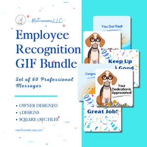 Boost Employee Satisfaction With 60 Appreciation GIFs, Increase Company Morale, Employer Thank You Notes Employee Awards Staff Appreciation