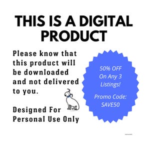 Musical Animated Birthday Card - Instant Download - Digital Greeting Card, Disco DJ Dog BDay eCard, Text Messaging App, Happy Birthday Song image 4