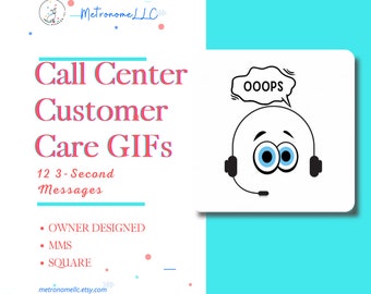 Enjoy Customer Service Employee Humor | Call Center Engagement Chat Message GIF, Encouragement Motivational Staff Appreciation Awards eCards