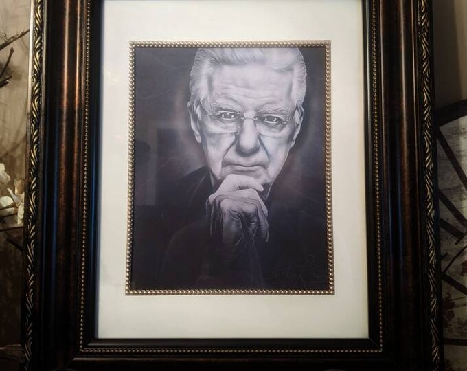 Bob proctor pencil Print Rare Framed Matted law of attraction think and grow rich