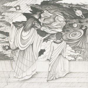Wages of War - Digital Print of Original Artwork of the Savior