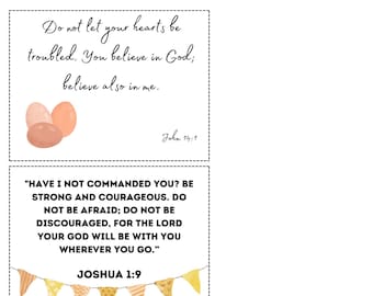 Worry Bible Verse Cards