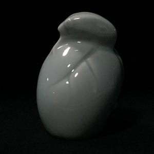 R1875 Japanese Pottery Snake Statue Vintage Interior Decoration Zodiac Doll