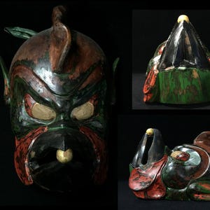 Bugaku Mask - Etsy