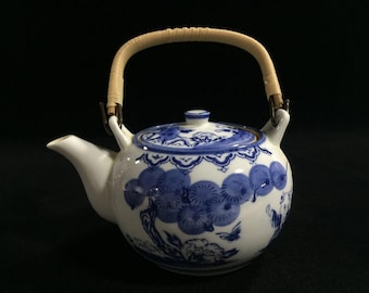竹製の取っ手が付いた日本製急須 - Etsy 日本