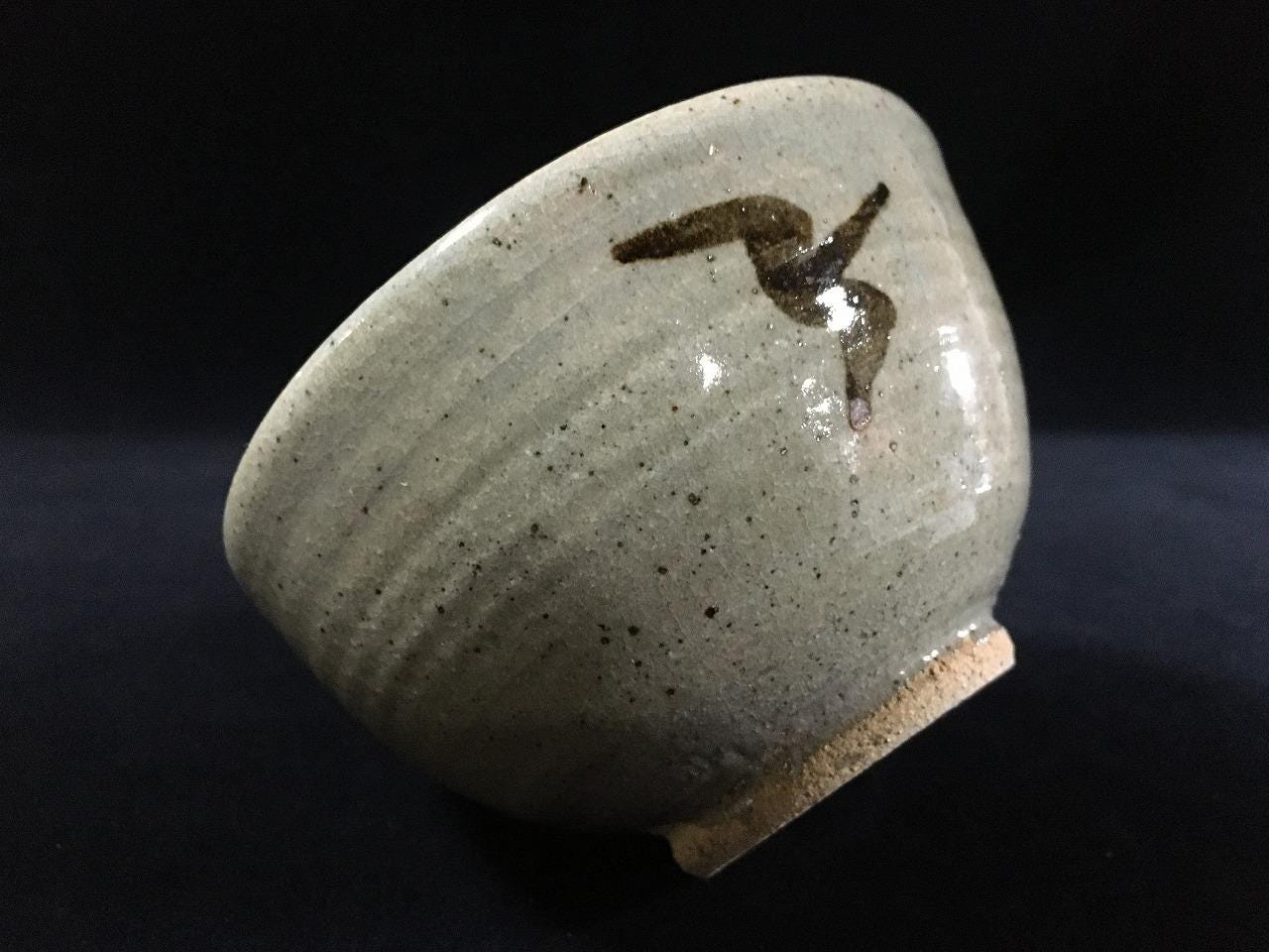 M0117 日本のヴィンテージ茶碗 抹茶茶碗 侘び寂び陶器 茶道 - Etsy 日本