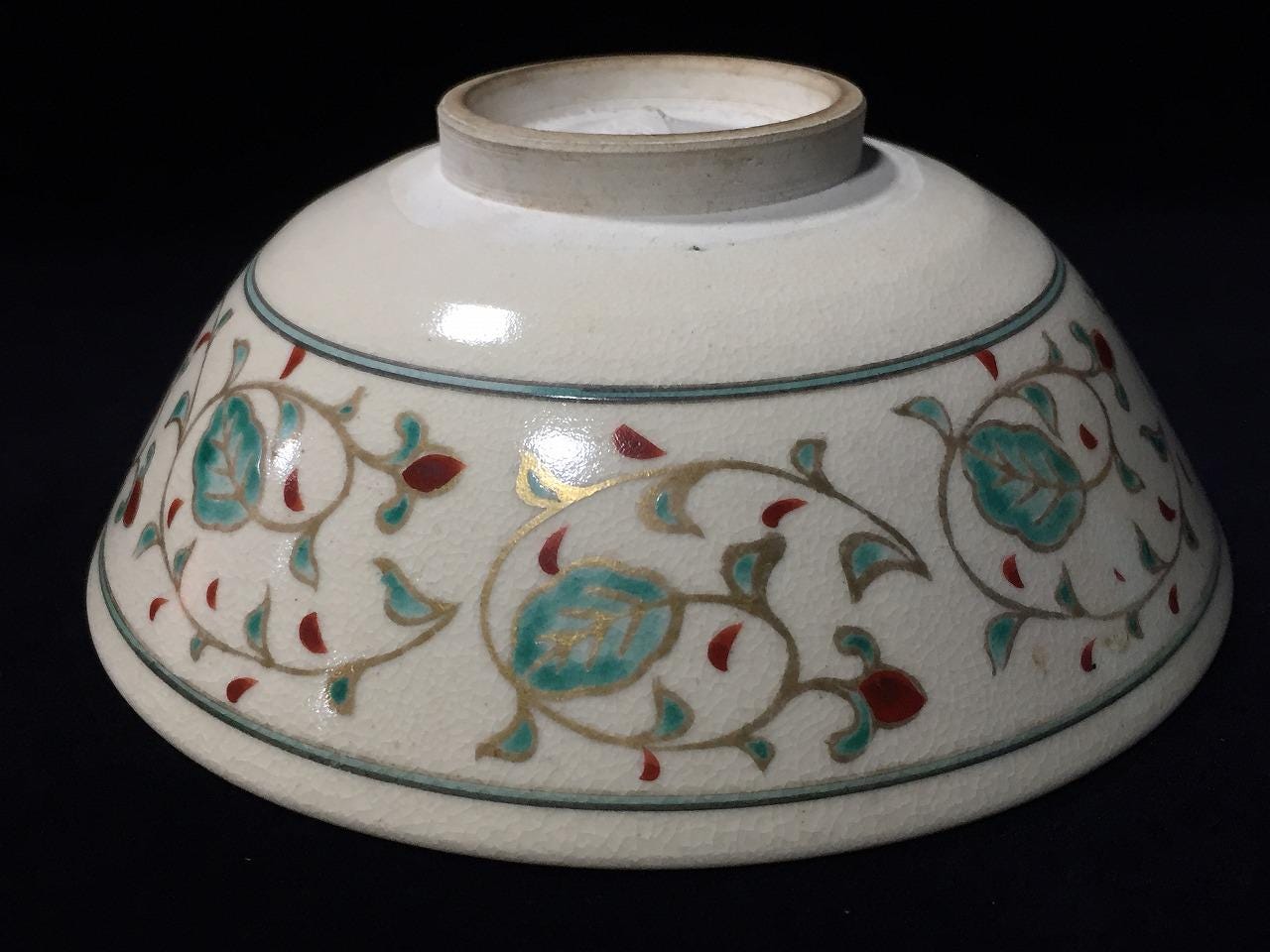 S1552 Japanese Pottery Tea Ceremony Bowl Cup CHAWAN Vintage