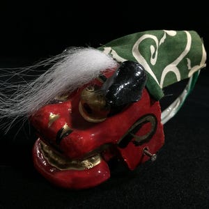 伝統的な獅子舞面 Shishimai lion mask - Etsy 日本