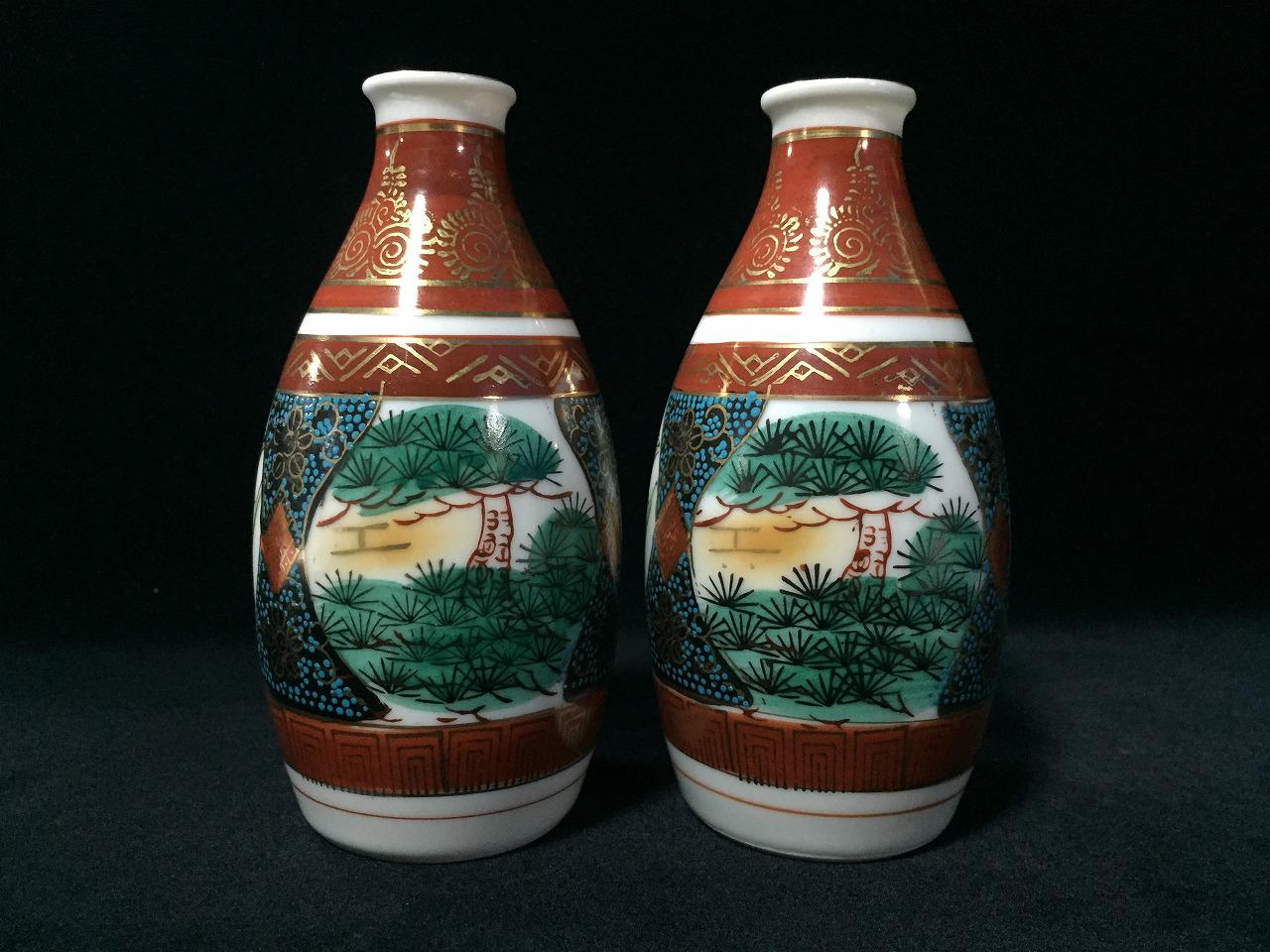九谷焼の酒瓶 - Etsy 日本