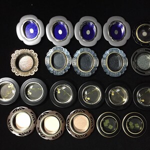 K1134 Vintage Japanese Fusuma Sliding Door Pull Handles Lot 21 Restoration