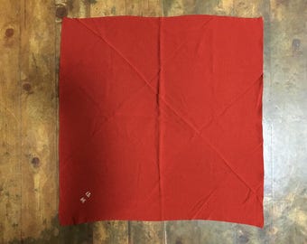 K0264 Japanse vintage furoshiki rode doek traditionele cadeauverpakking decor