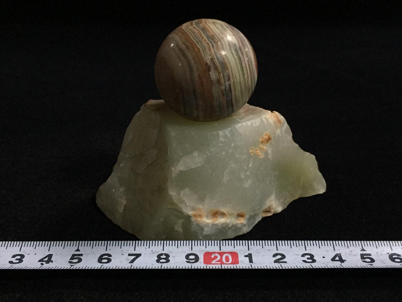 置物 Bell stone Z1480 Japanese Stone Interior Decoration Okimono Vintage