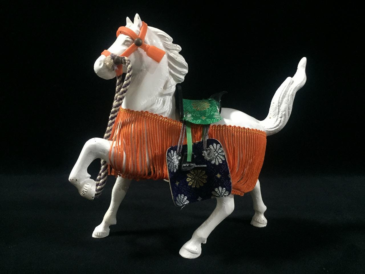 はのい様 Z1432 Japanese Horse Statue Vintage OKIMONO Interior Decoration