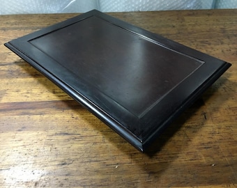 R1945 Vintage Japanese Wooden Bonsai Stand Flower Kadai Display Base Rectangle