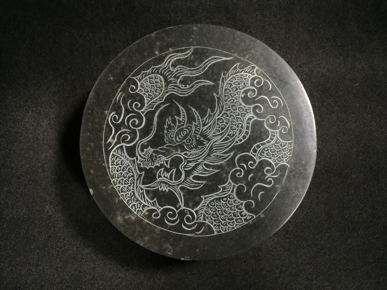 Vtg Asian Stone Carved Dragon Chops / Stamps Etched Scenes Ink Lot U133 Dragon Ink Stone - Etsy main image 2
