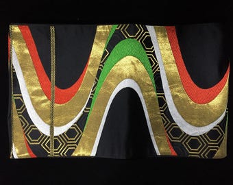 J1175 Japanse vintage kimono FUKURO OBI riem band vrouw stoffen decoratie