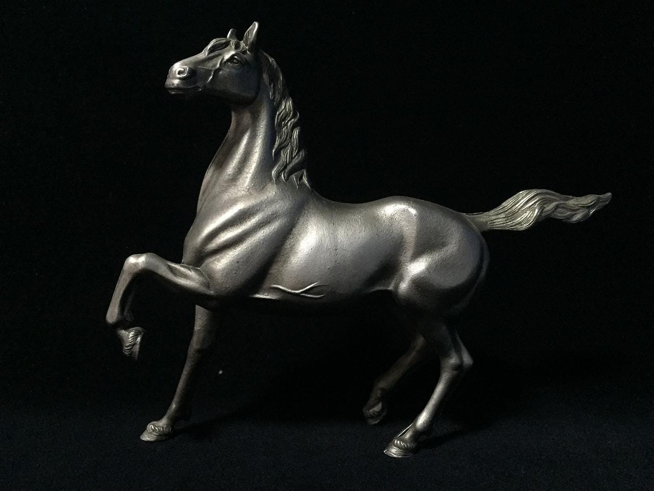 Vintage Japanese Metal Animal Statues - Etsy