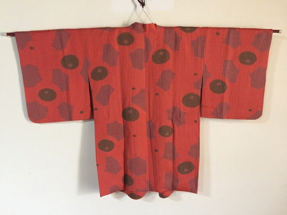 S1503 Japanese Vintage Kimono / HAORI Jacket / MI… - image 7