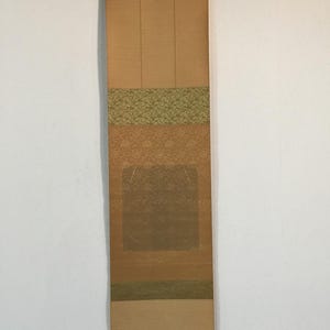 O0290 Japanse vintage hangende rol KAKEJIKU SHIKISHI Paper Art Kartonnen lijst