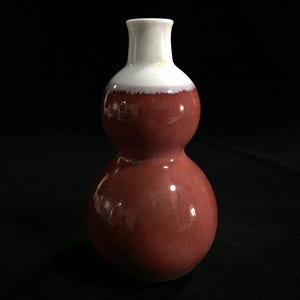 R1664 / Pottery / Sake Bottle TOKKURI / Japanese Vintage