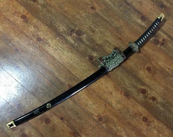 P0323 Vintage japanskt samurajsvärd Tachi Katana Koshirae Replica Ornamental