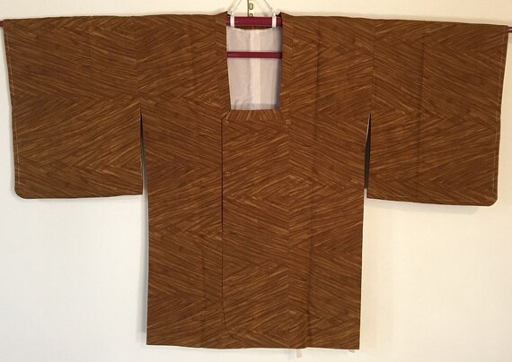 T0246 Japanese Vintage Kimono / HAORI Jacket / MI… - image 1