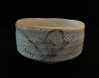 T1595 Japanese Pottery Tea Ceremony Bowl Cup CHAWAN Vintage Signed MATCHA