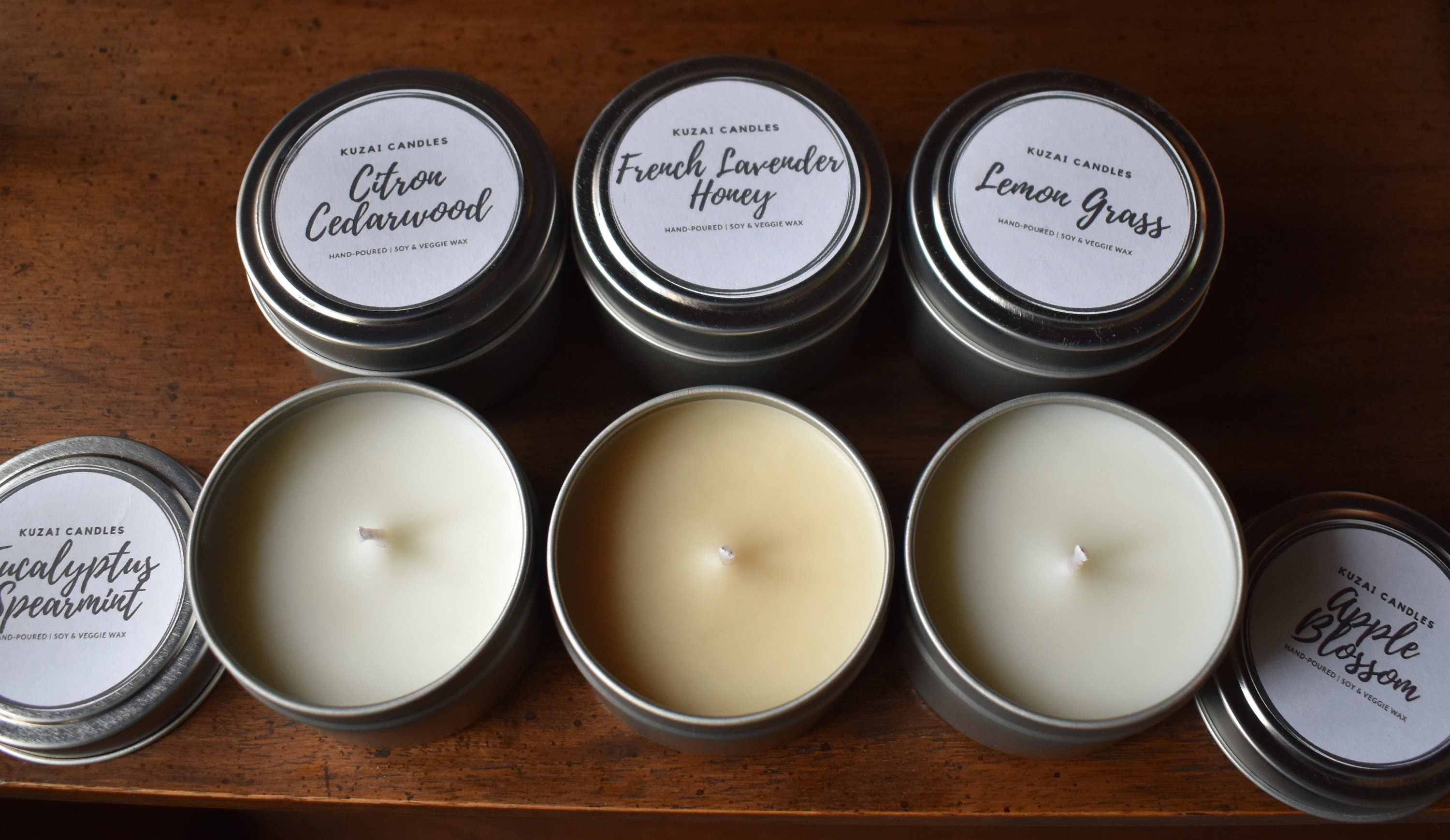 4oz Tin Candles 20 candle BULK Perfect for Housewarming Etsy