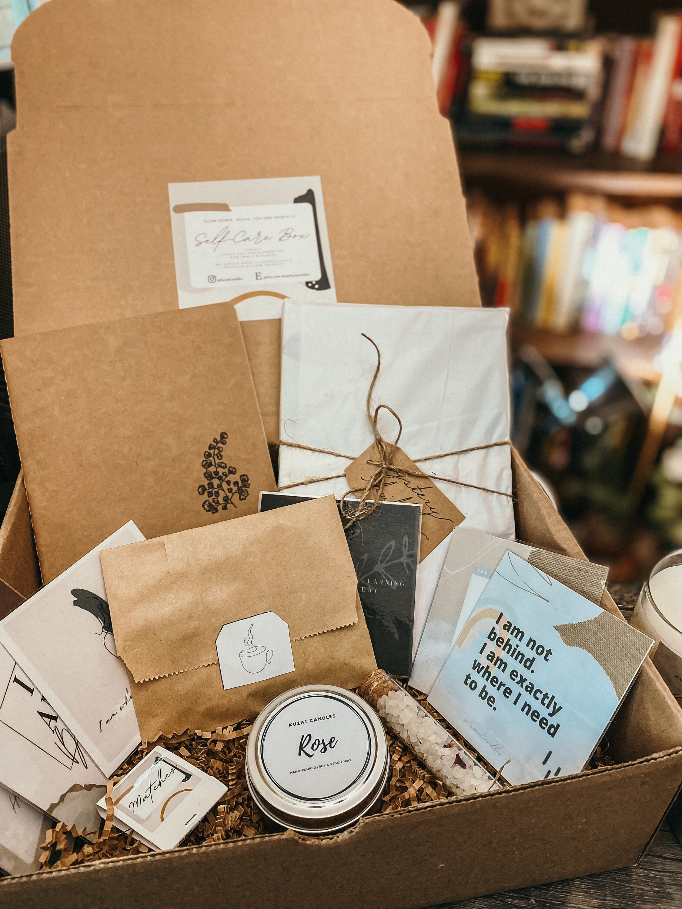 Mystery Book Box SelfCare Gift Gift Set Affirmation Etsy