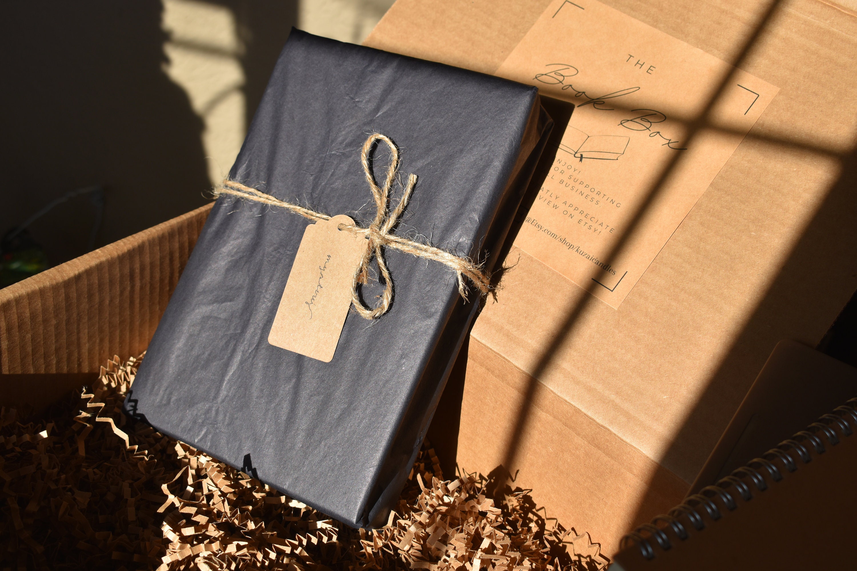 Mystery Book Box Gift Set Book Lover Gift Literary Theme Etsy